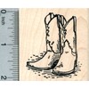 Cowboy Boots Rubber Stamp, Western