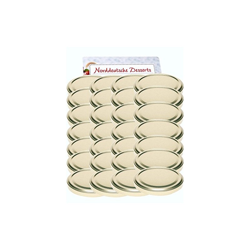48 Twist-Off Lid Closures Replacement Lid for Jars Preserving Jars