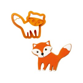 Decora 0255051 Plastic Fox Cookie Cutter