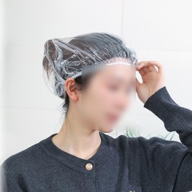 100-Pack Large Waterproof Shower Caps – Elastic Disposable Hair Covers for Bath, Spa & Travel, Multi-Purpose Protective Caps for Home, Salon, Hotel