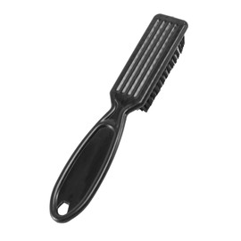 Binxind 6X Fade Brush Comb Scissors Cleaning Brush Barber Shop Skin Fade Vintage Oil Shape Carving Cleaning Brush
