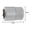 Tone Socket (6 Angle) 6S-27 Insertion Angle 0.7 inch (19.0