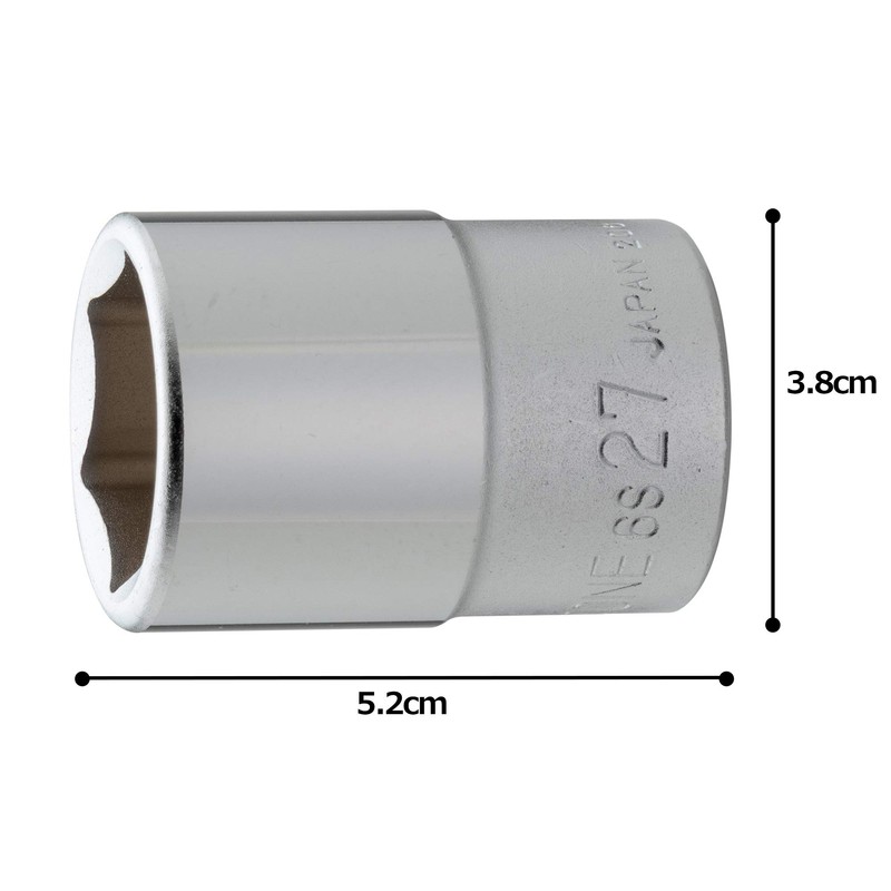 Tone Socket (6 Angle) 6S-27 Insertion Angle 0.7 inch (19.0