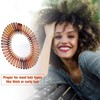 4 Pcs Stretch Hair Comb Band, Flexible Plastic Circle Comb