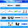 KTPROT 46pcs Master Quick Disconnect Tool Set Fuel Line Disconnect