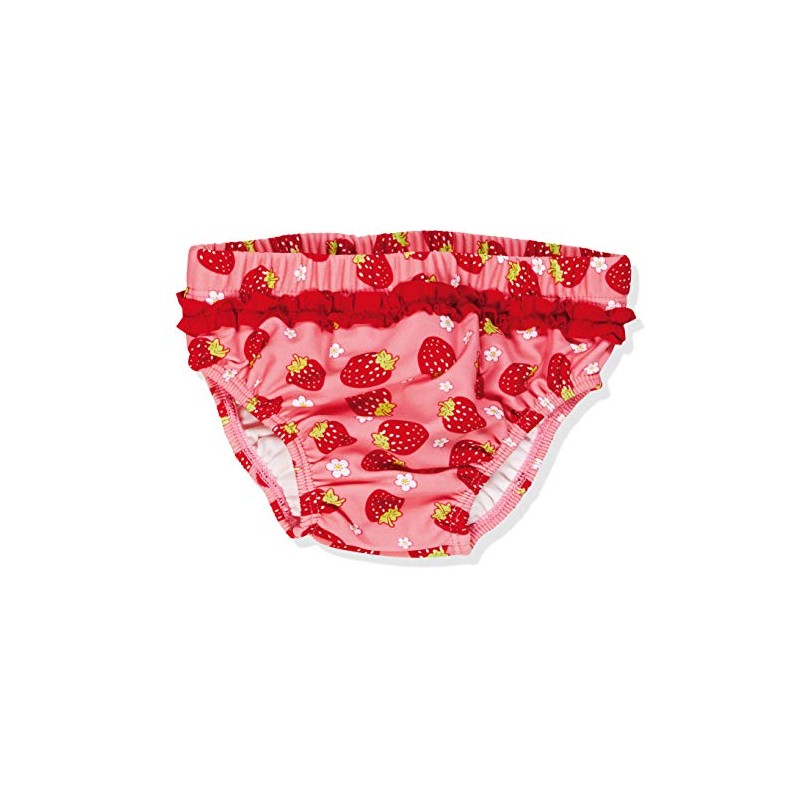 Playshoes UV-Schutz Windelhose Unisex Kinder Badehose Schwimmhose Badebekleidung, Erdbeeren, 62/68