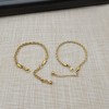 JSEA 4 5mm Stainless Steel Chain Bracelet Twist Rope Bracelet