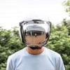 Keenso Helmet Bubble Shield, Open Face Helmet Visor Motorcycle Helmet