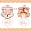 Landofgenie Adult Printed Diaper High Absorption Capacity 10Pack (L36-46")
