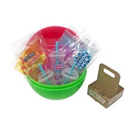 Cra-Z-Slimy 60160 World of Mini Mania Surprise Ball Collectables Make Your own Miniature Slimy Foods with add ins-Styles May Vary