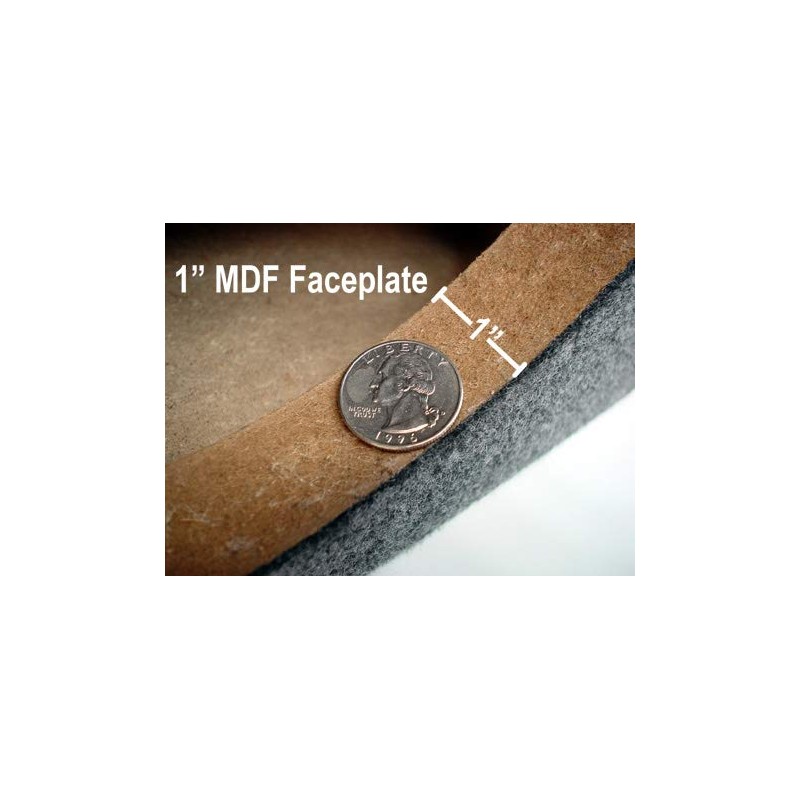 American Sound Connection Car Audio Dual 15" Vented Subwoofer Stereo