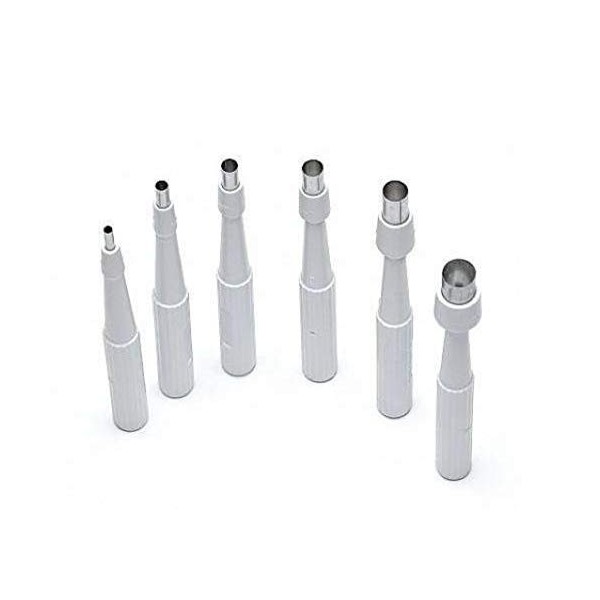 Royaltek Scientific Labwares Disposable Punch Biopsy with Protective Cap, 2.5mm,