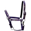 Equitem 2 Ply Nylon Horse Size Halter with Flower Design