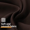 YoungsTex Short Blackout Curtains 36 Inch Length for Kitchen Window