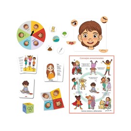 DISET 41201 Las Emociones Educational Game Positive, Colourful