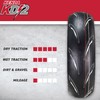 Kenda KD2 Kwick (KD2) 120/80-12 Rear Tire for Motorcycle &