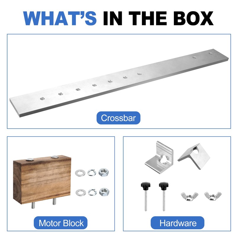 Canoe Transom Trolling Motor Mount Aluminium Alloy Crossbar Ash Motor