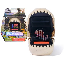 BITZEE, Jurassic World Interactive Dinosaur Toy with 25 Dinosaurs Inside, Reacts to Touch, Pods Connect & Interact, Digital Pet Kids Toys for Ages 5 and up