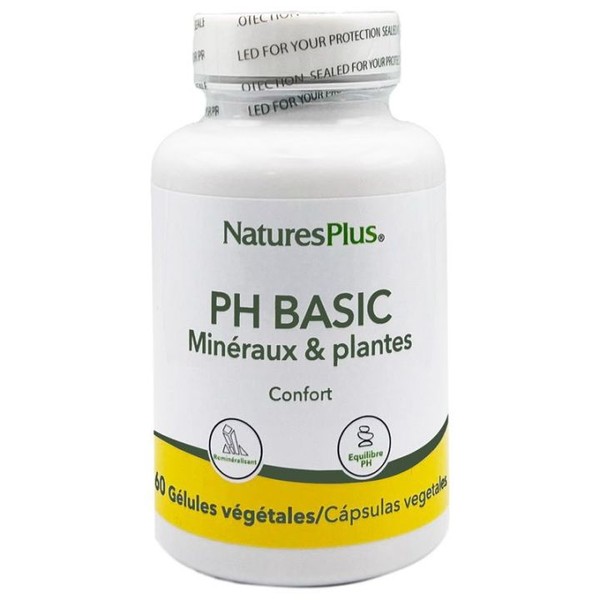 Natures Plus PH Basic 60 gélules végétales