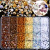 Colorful Nail Pearl Rhinestones Gems Bedazzling Kit DIY Crafts Accessories