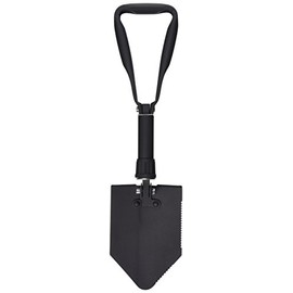 Red Rock Outdoor Gear Campers Tri-Fold Shovel, Black