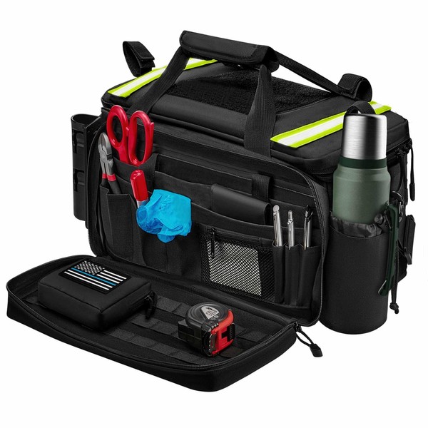 Truck Front Seat Organizer with Dedicated Tablet and Laptop Storage