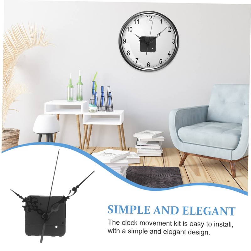 SEWACC 1 Set Reverse Clock Mechanism Replacement Kit DIY Clock