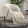 Bare Home Oyster Waffle Blanket, Throw Size 44Wx66L, 100% Cotton,