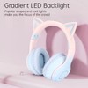 Focket Bluetooth Headphones, Cat Ear Headphones with Microphone, 7 LED