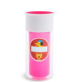 Munchkin Isothermal Miracle Sippy Cup 48M +, 266ml (Colors for Girl)