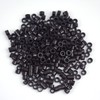 500 Pcs Silicone Lined Micro Rings Links Beads 5mm Lined