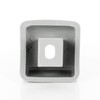 LST W126 Sun Visor Holder Clips Grey Silver