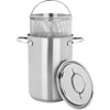 Demeyere RESTO Stainless Steel Asparagus/Pasta Cooker Set, 4.7-Quart, Silver