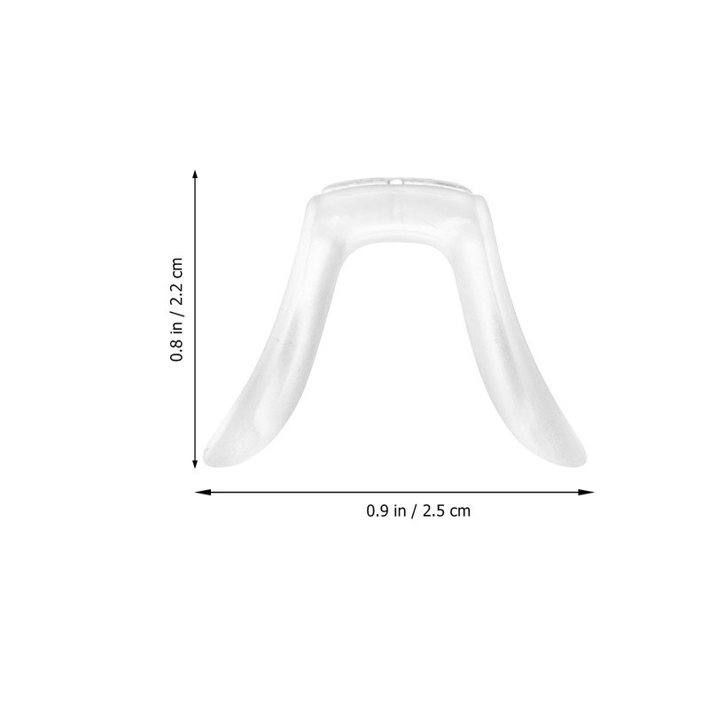 Baluue Puente De Almohadillas Para La Nariz Para Gafas En