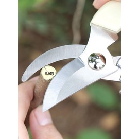 Professional Premium Titanium Bypass Pruning Shears, Hand Pruners, Garden Clippers, Tree Trimmers Secateurs, Garden Shears, Clippers for The Garden,6.9"