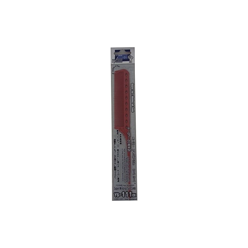 YSPARK Y.S.PARK Winding Comb YS-111EX Red (Red) Hair Brush RD