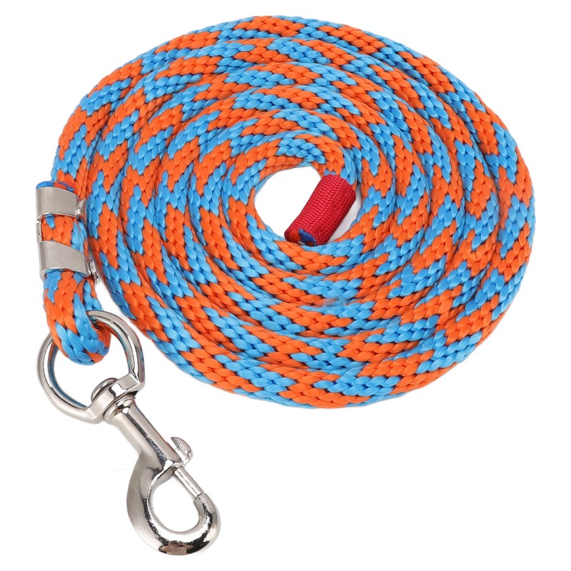 Nylon Horse Rope Multipurpose Thickened Livestock Lead Rope with Alloy