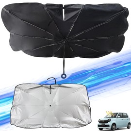 Honda N-ONE Windshield Sunshade Umbrella Shape Folding Sunshade Sun Shade Parasol Windshield Car Light Blocking Heat Protection