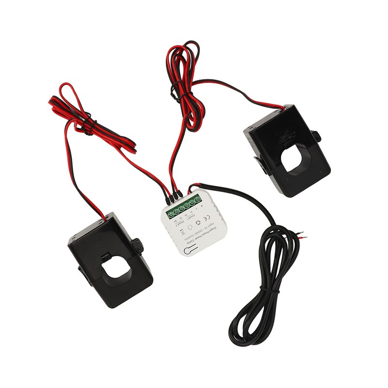 Smart Energy Meter APP Monitoring Electricity Monitor with 2x300A Current