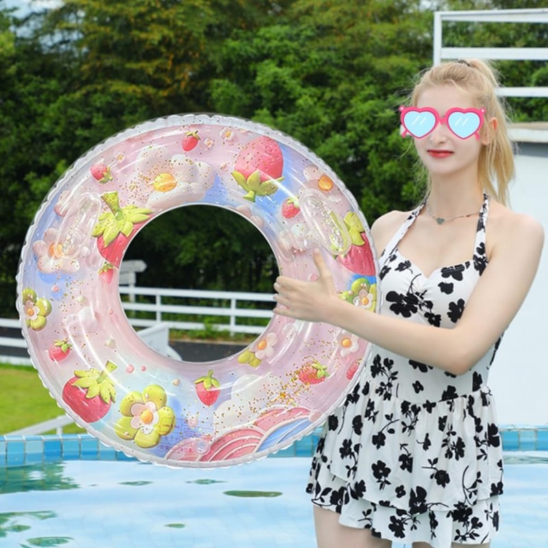 浮き輪 大人 可愛いうきわ 90cm 水遊び用 O型 フロート 海水浴 ビーチ 水上水遊び