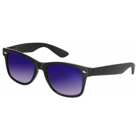 Mass Vision 3 Pair of Unisex Reading Sunglasses - Full Frame Sun Readers (non bifocal) (Black/Open Road Blue, 1.5, multiplier_x)