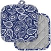 [Pack of 2] Pot Holders for Kitchen, Washable Heat Resistant