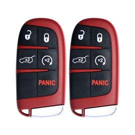 Lot 2X New Replacement Proximity Keyless Entry Remote Key Fob Compatible with & Fit for Jeep