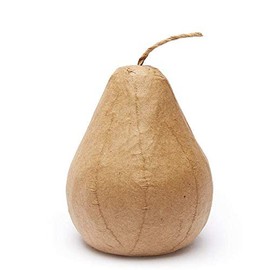 Factory Direct Craft Paper Mache Pears | 12 Pieces | Ready to Decorate
