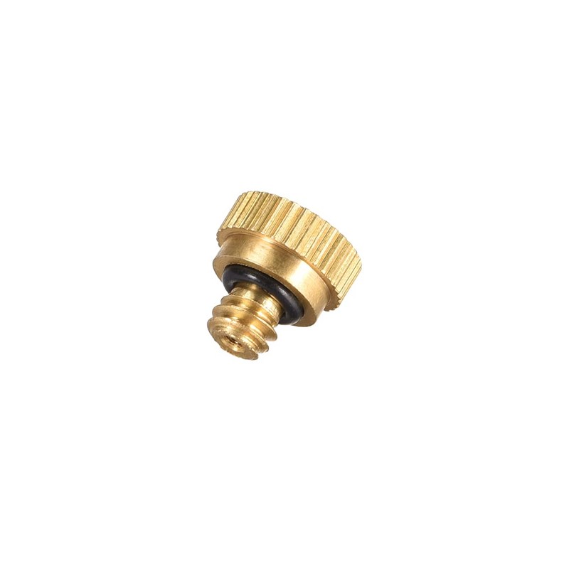 uxcell Brass Misting Nozzle - 10/24 UNC 0.5mm Orifice Dia