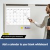 Large Magnetic Dry Erase Calendar for Whiteboard, Monthly Planner for