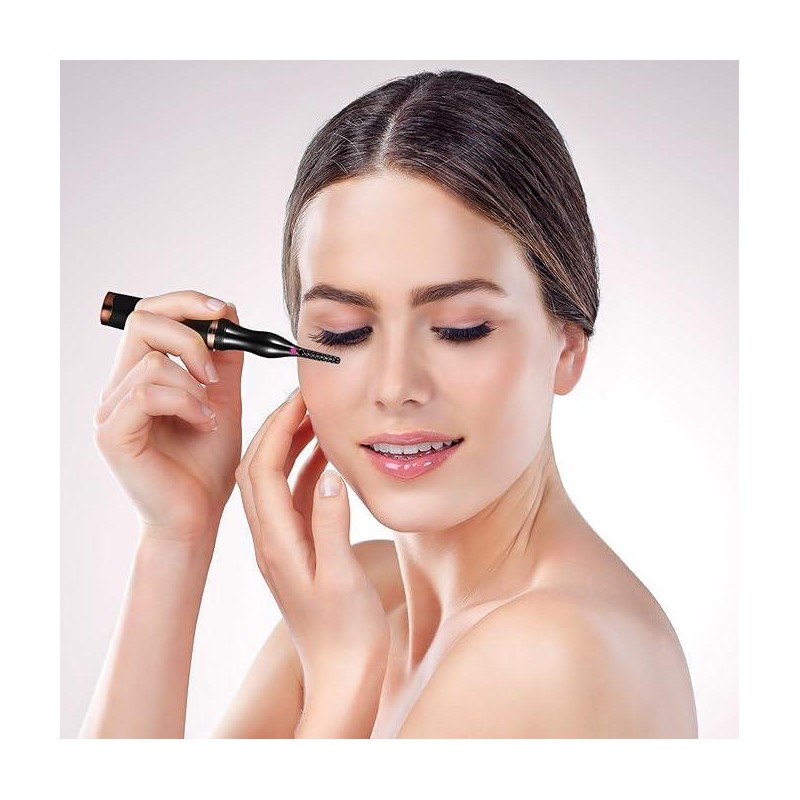 [Best Gifts]Long Lasting Heated Eyelash Curlers, Double-sided Electric Eyelash Curler
