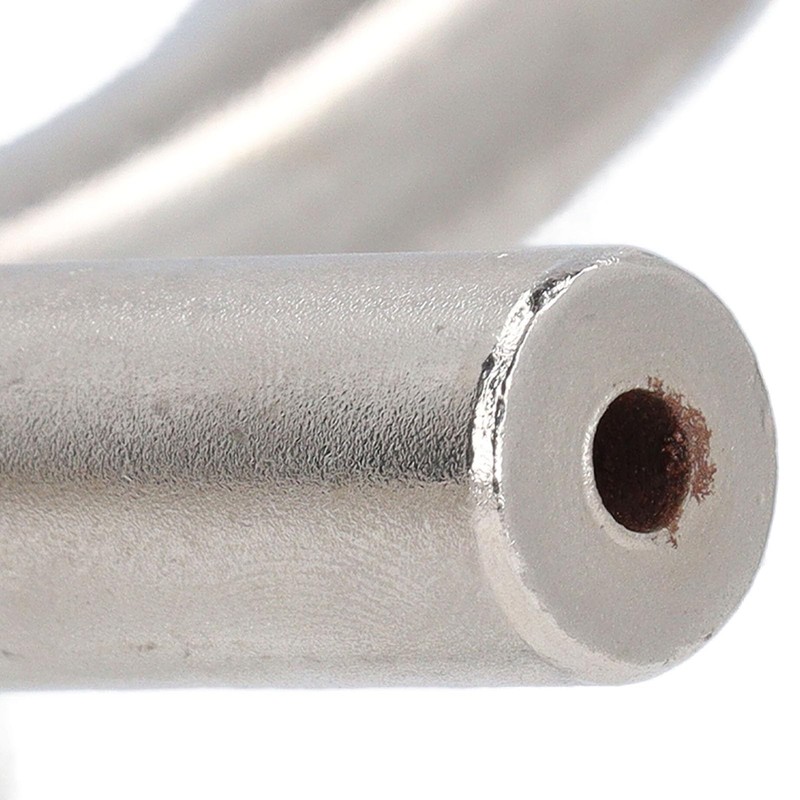 Curved Lathe Tool Rest, S Shaped Stainless Steel Blade, 5/8