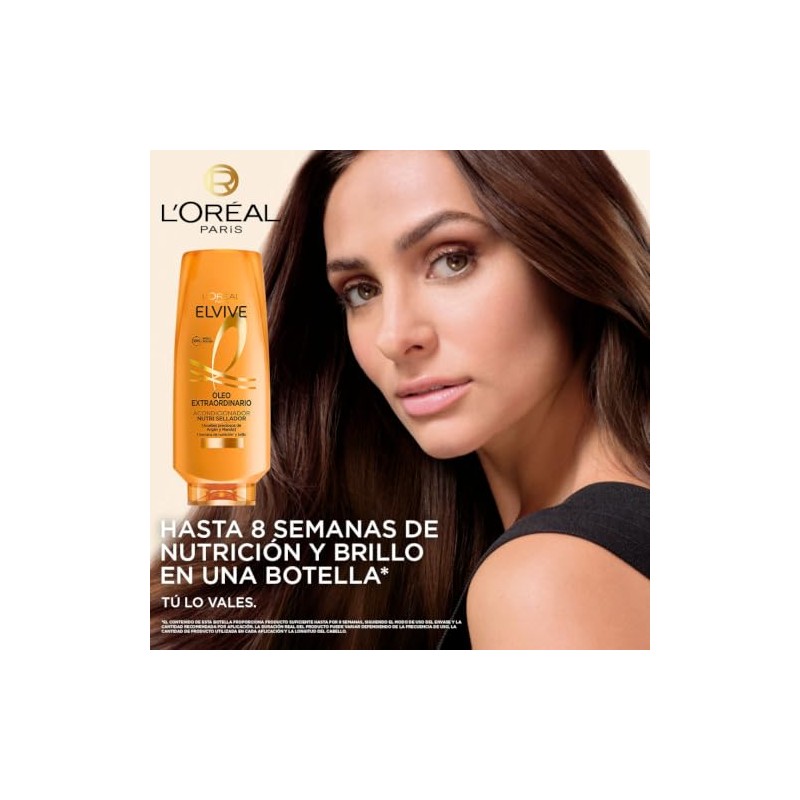 L'Oreal Paris Acondicionador, Oleo Extraordinario Elvive, 680 ml
