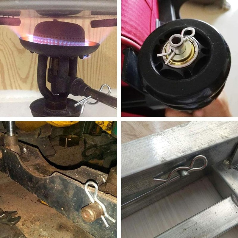 Stainless Steel R-Clip Split Pin - Secure Shaft Retaining Pin